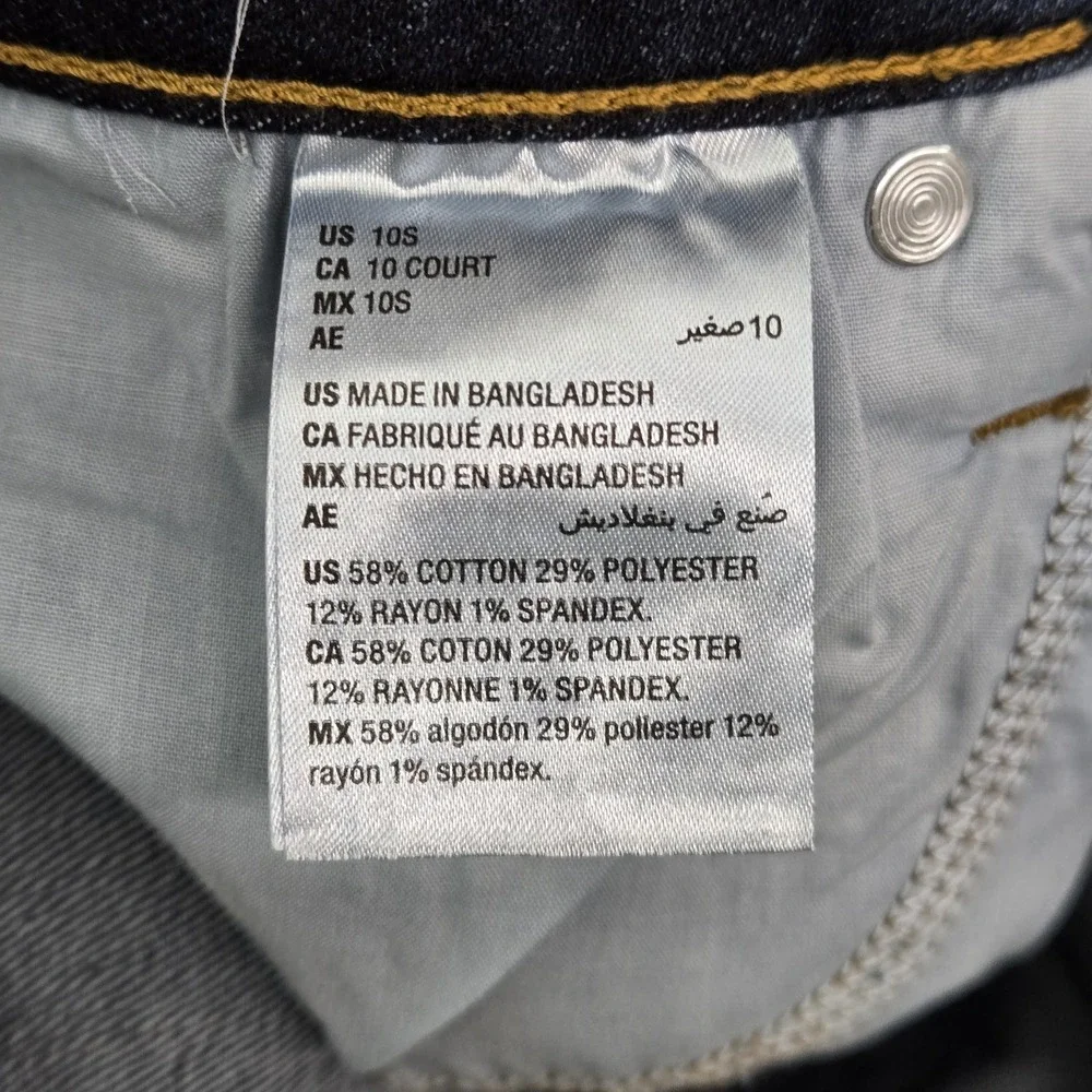 Style & Co Women Jeans 10S Blue Denim Straight Leg NWT - Picture 3 of 13